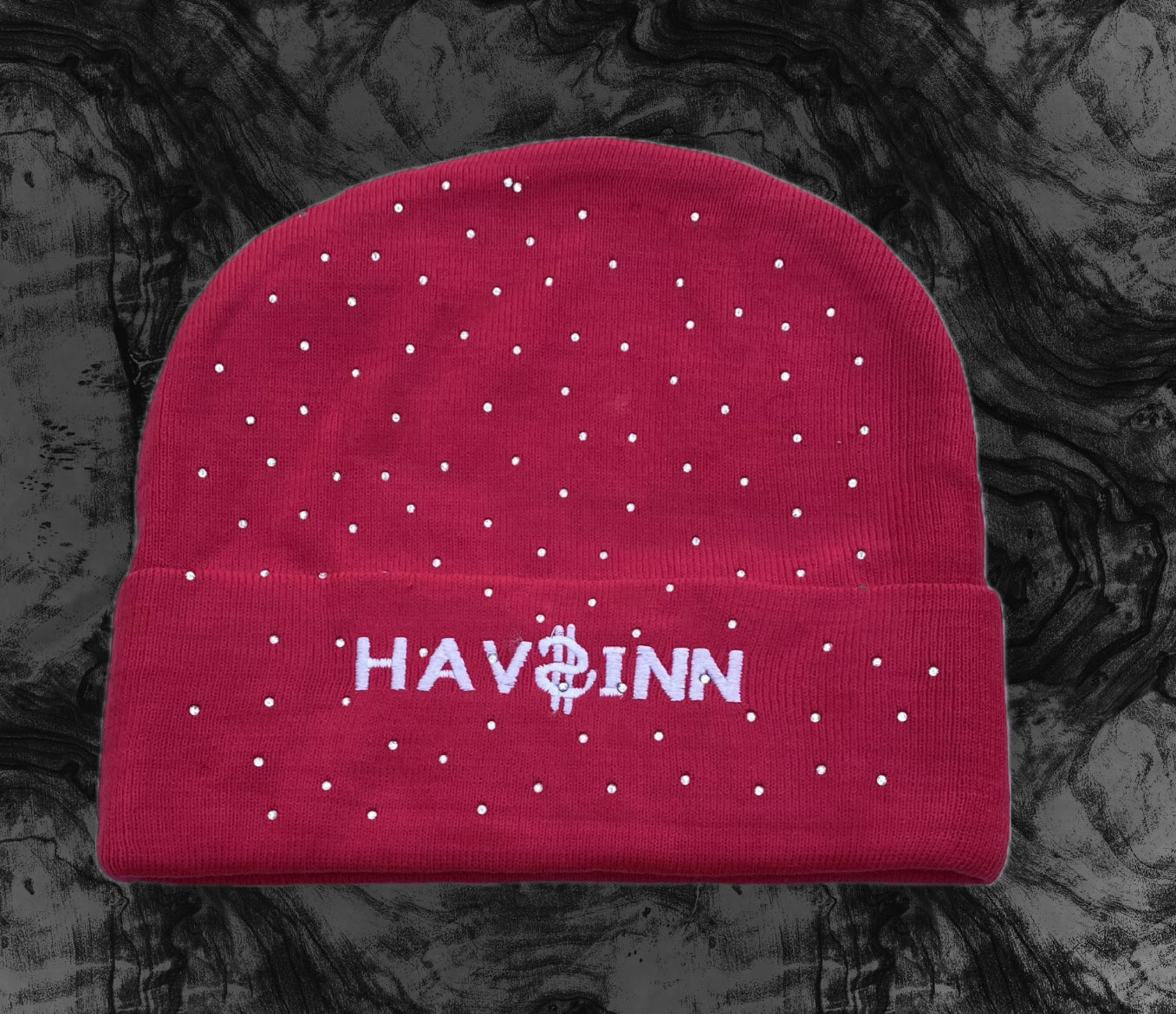 Rhinestone Beanie