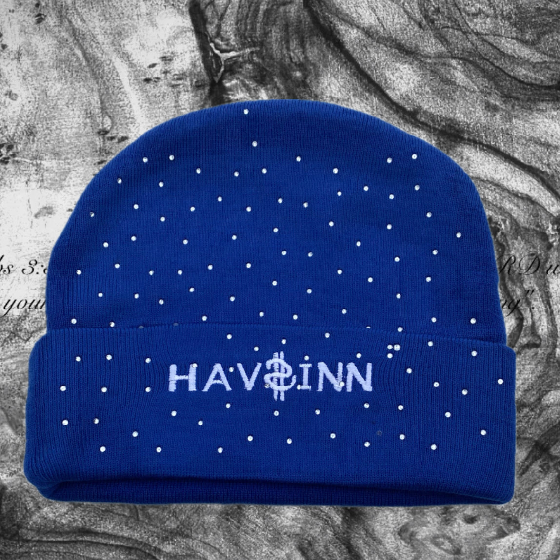 Rhinestone Beanie